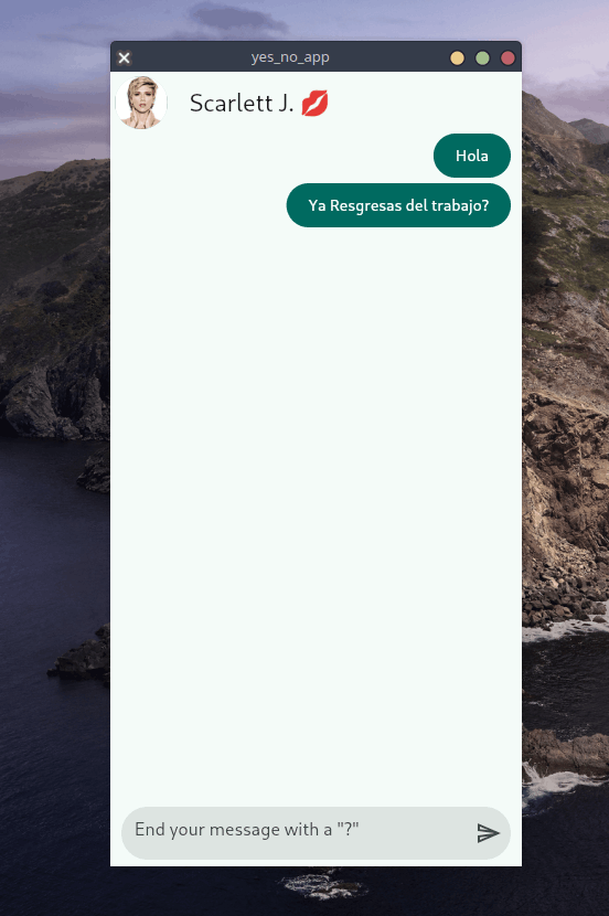 YES OR NO, Flutter Mobile App